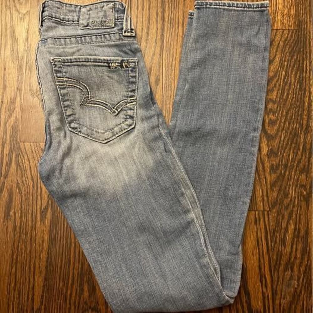 Womens 25R Big Star Light Wash Jeans Skinny